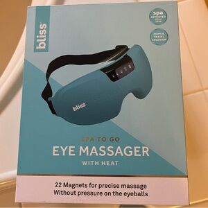 Bliss Spa to Go Eye Massager Rechargeable Cordless Like New in Box